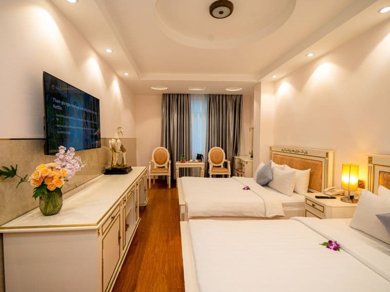 Phòng ngủ Family Deluxe tại Cap Town Hotel Sài Gòn – ảnh 1